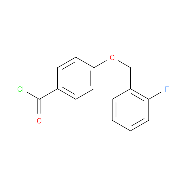 4-[(2-Fluorobenzyl)oxy]benzoyl chloride