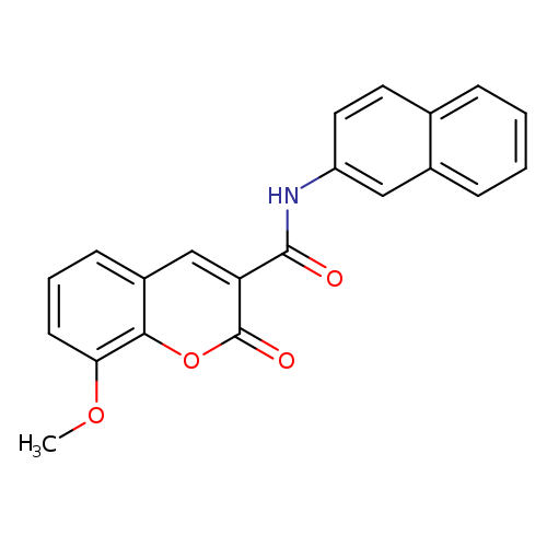 8-methoxy-N-(naphthalen-2-yl)-2-oxo-2H-chromene-3-carboxamide