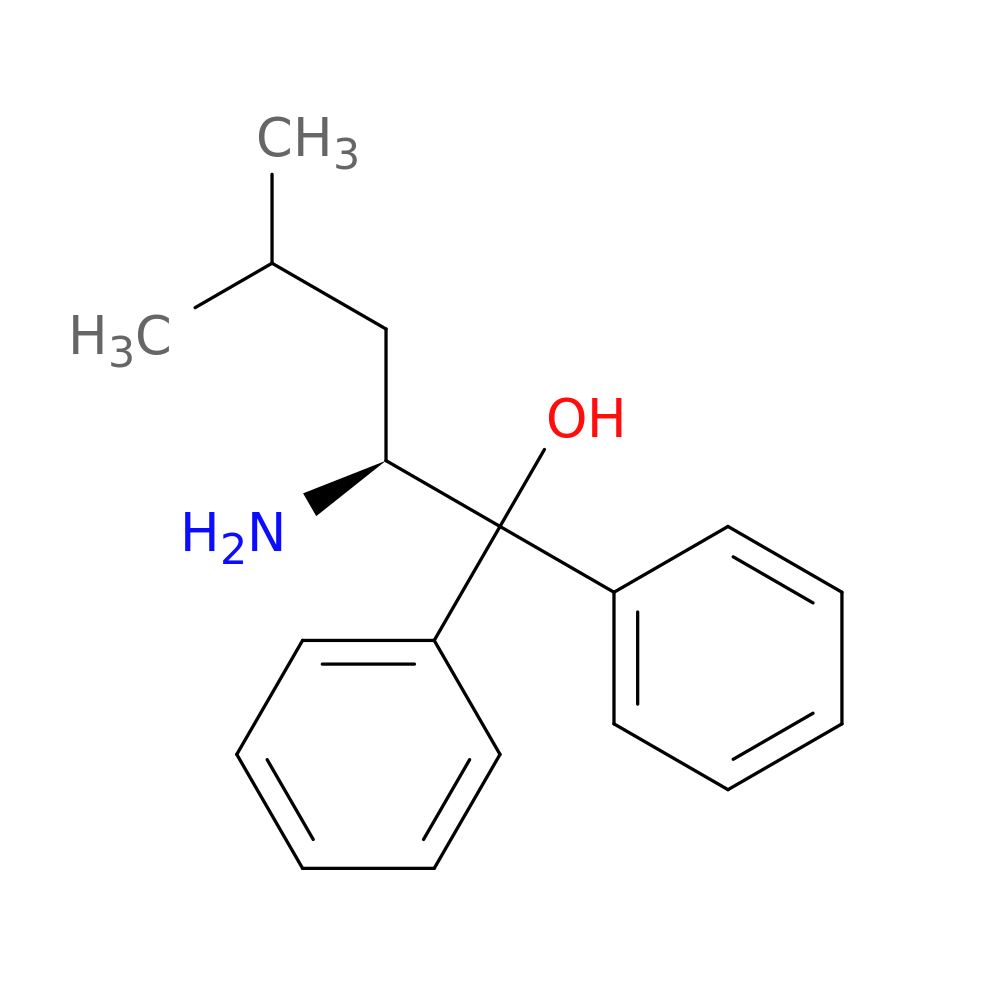 α-[(1S)-1-Amino-3-methylbutyl]-α-phenylbenzenemethanol