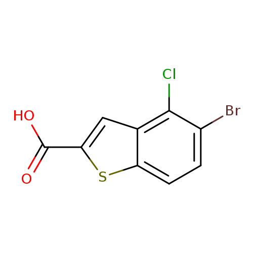 5-bromo-4-chloro-1-benzothiophene-2-carboxylicacid