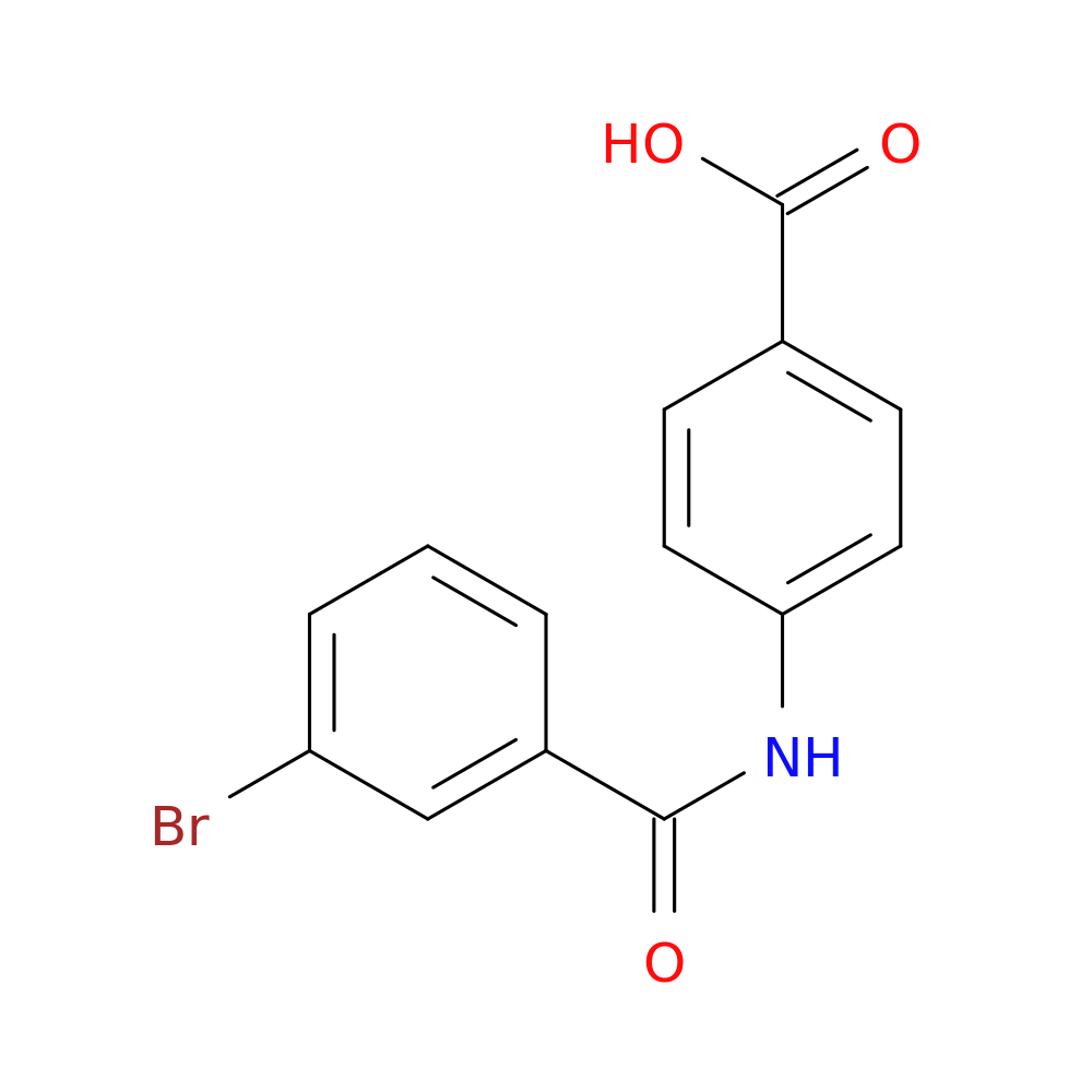 4-[(3-Bromobenzene)amido]benzoic acid