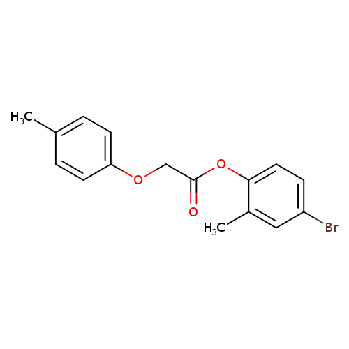 4-bromo-2-methylphenyl (4-methylphenoxy)acetate