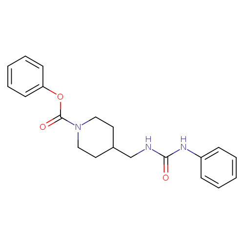 phenyl 4-{[(phenylcarbamoyl)amino]methyl}piperidine-1-carboxylate