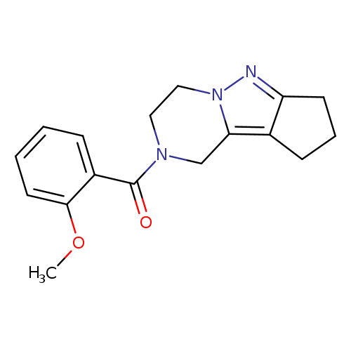 11-(2-methoxybenzoyl)-7,8,11-triazatricyclo[6.4.0.0^{2,6}]dodeca-1,6-diene