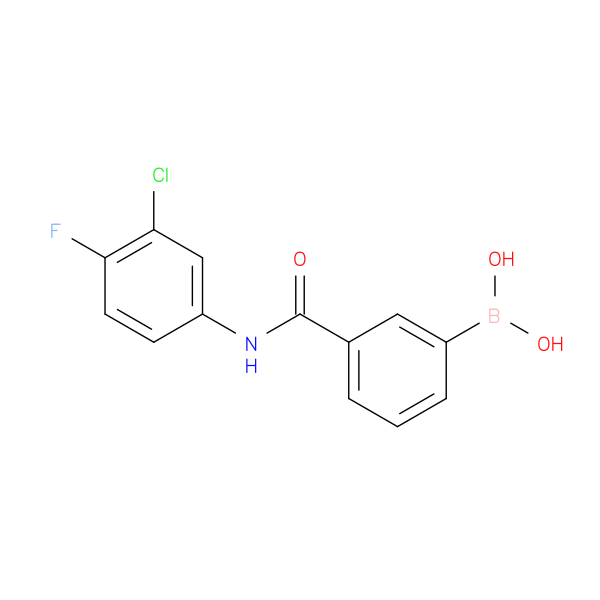 Boronic acid, B-[3-[[(3-chloro-4-fluorophenyl)amino]carbonyl]phenyl]-
