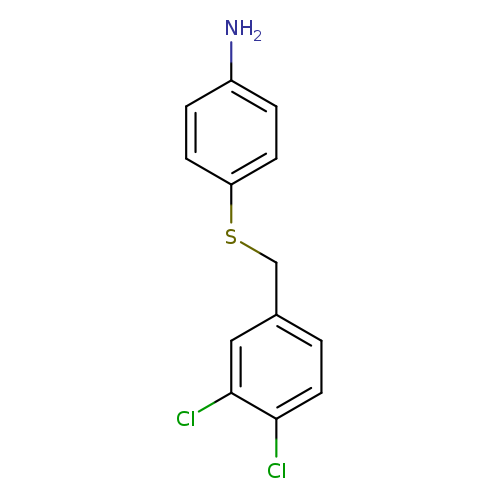 4-{[(3,4-dichlorophenyl)methyl]sulfanyl}aniline
