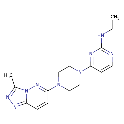 N-ethyl-4-(4-{3-methyl-[1,2,4]triazolo[4,3-b]pyridazin-6-yl}piperazin-1-yl)pyrimidin-2-amine