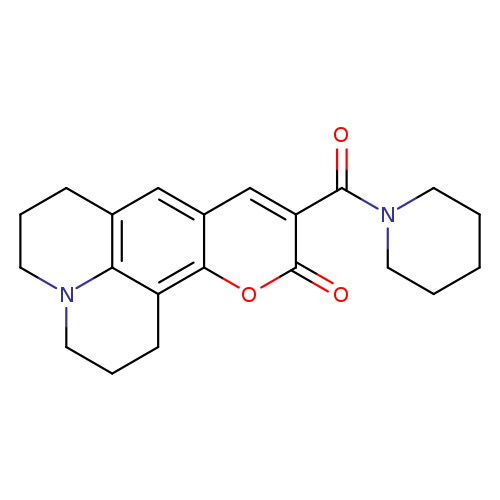 5-(piperidine-1-carbonyl)-3-oxa-13-azatetracyclo[7.7.1.0?,?.0??,??]heptadeca-1,5,7,9(17)-tetraen-4-one