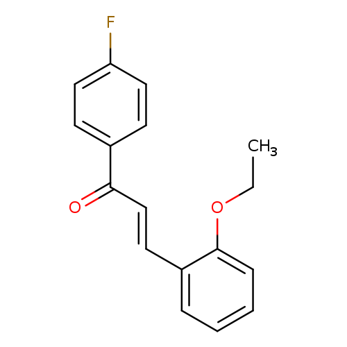 (2E)-3-(2-ethoxyphenyl)-1-(4-fluorophenyl)prop-2-en-1-one