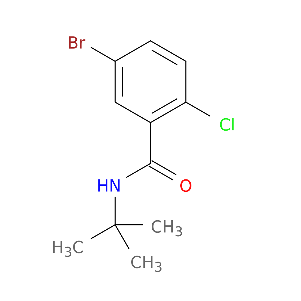 t-Butyl 5-bromo-2-chlorobenzamide