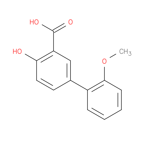 4-Hydroxy-2'-methoxy-[1,1'-biphenyl]-3-carboxylic acid