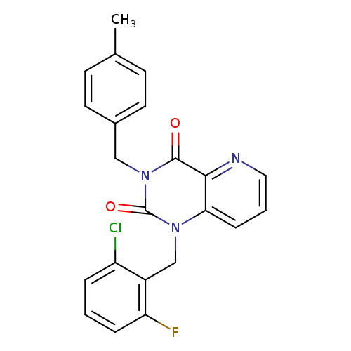 1-[(2-chloro-6-fluorophenyl)methyl]-3-[(4-methylphenyl)methyl]-1H,2H,3H,4H-pyrido[3,2-d]pyrimidine-2,4-dione