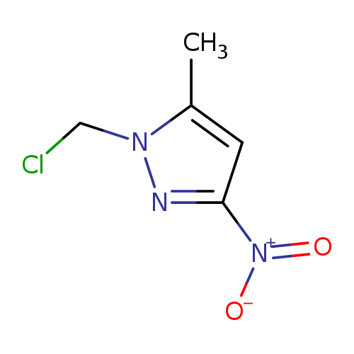 1-(Chloromethyl)-5-methyl-3-nitro-1h-pyrazole