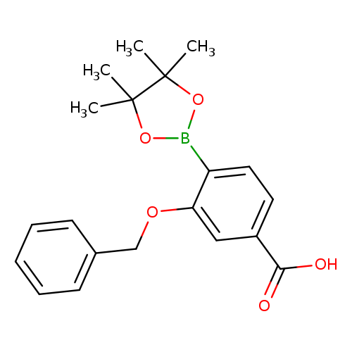 3-(Benzyloxy)-4-(tetramethyl-1,3,2-dioxaborolan-2-yl)benzoic acid