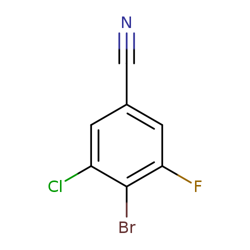 4-Bromo-3-chloro-5-fluorobenzonitrile
