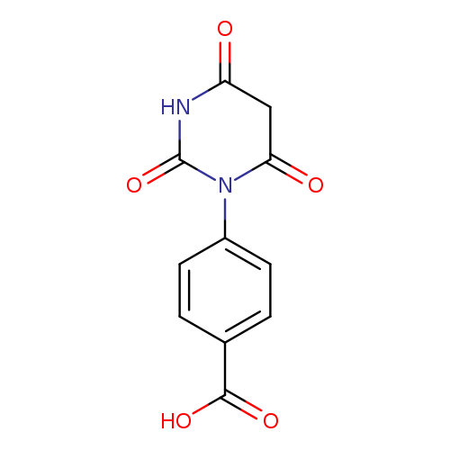 4-(2,4,6-trioxotetrahydropyrimidin-1(2H)-yl)benzoic acid