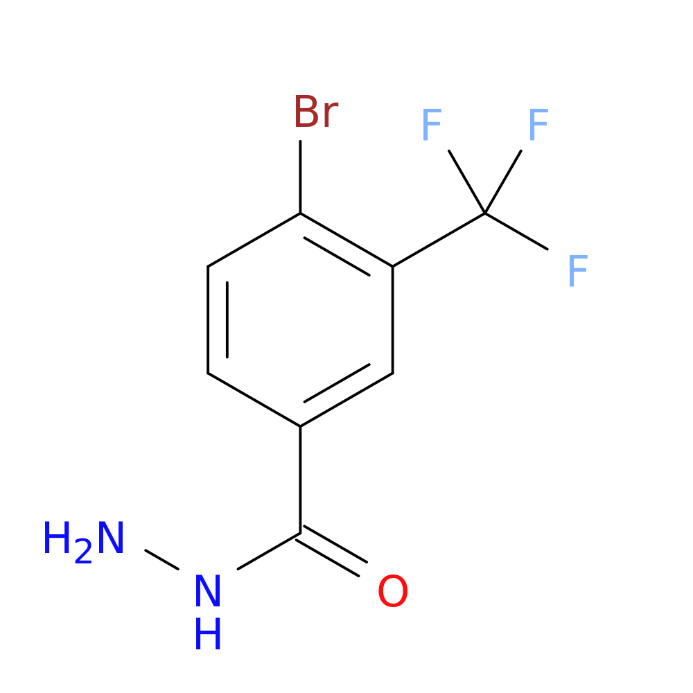 4-Bromo-3-trifluoromethyl-benzoic acid hydrazide