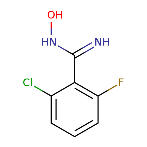 Benzenecarboximidamide, 2-chloro-6-fluoro-N-hydroxy-