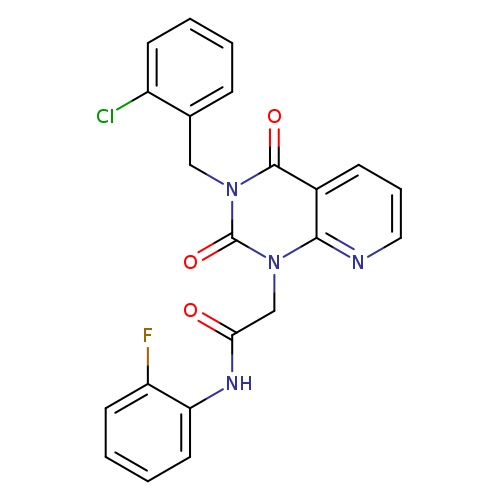 2-{3-[(2-chlorophenyl)methyl]-2,4-dioxo-1H,2H,3H,4H-pyrido[2,3-d]pyrimidin-1-yl}-N-(2-fluorophenyl)acetamide