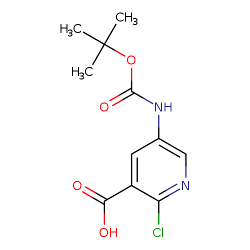 5-((tert-Butoxycarbonyl)amino)-2-chloronicotinic acid