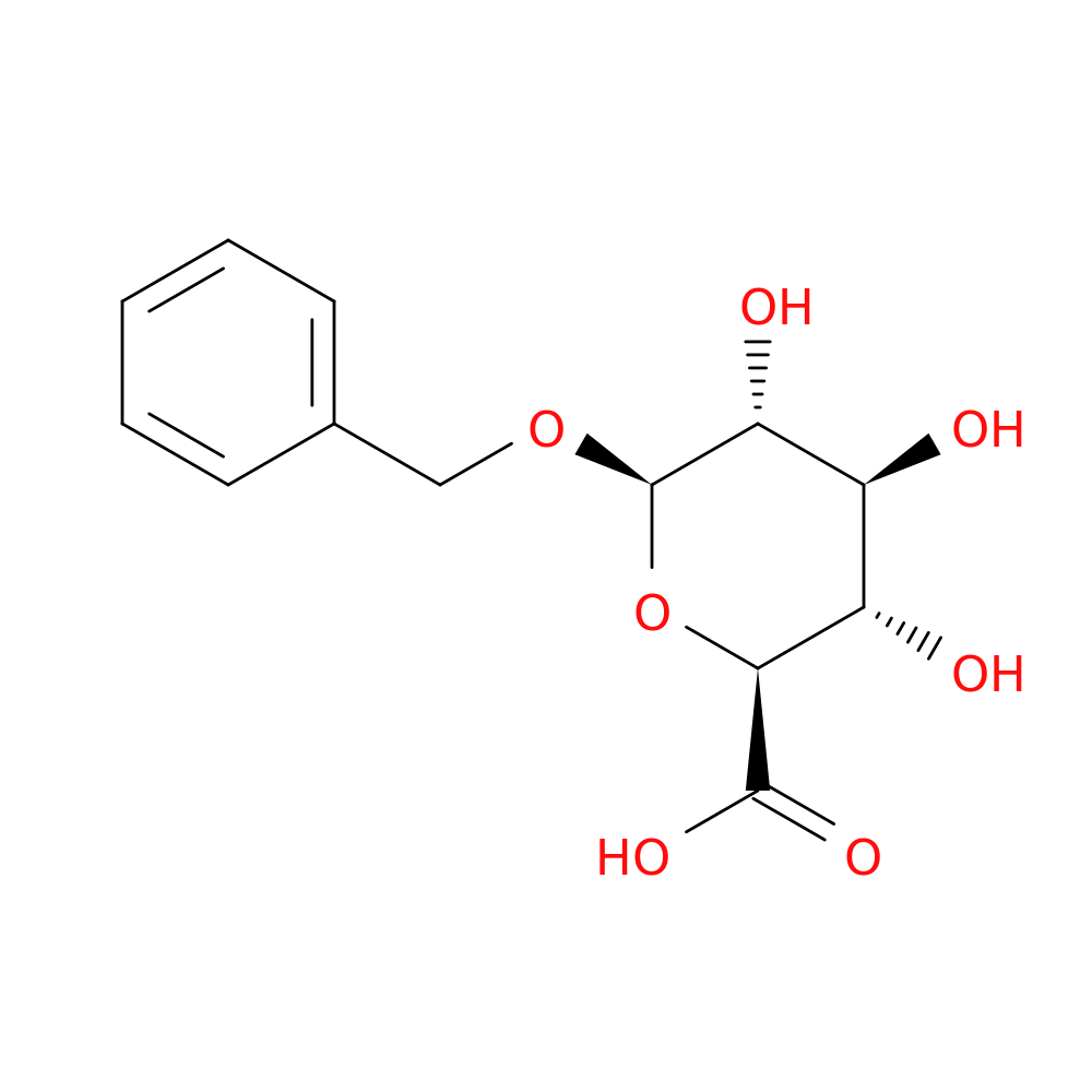 Benzyl α-D-glucopyranosiduronic acid
