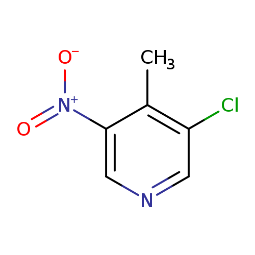 3-Chloro-4-methyl-5-nitropyridine