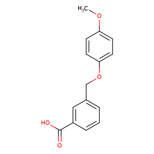 3-((4-Methoxyphenoxy)methyl)benzoic acid
