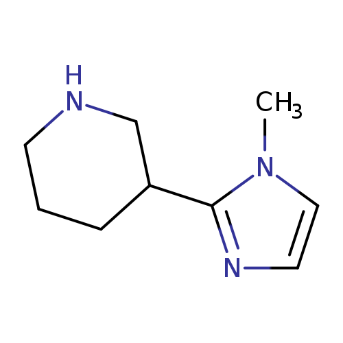 3-(1-methyl-1H-imidazol-2-yl)piperidine