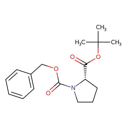 1,2-Pyrrolidinedicarboxylic acid, 2-(1,1-dimethylethyl) 1-(phenylmethyl) ester, (2S)-
