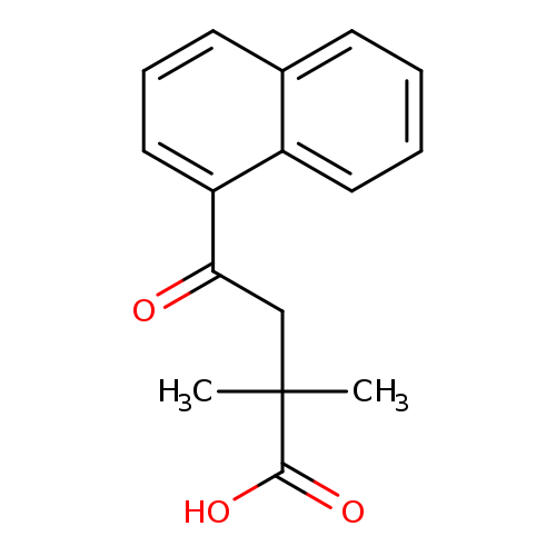 2,2-Dimethyl-4-(1-naphthyl)-4-oxobutyric acid