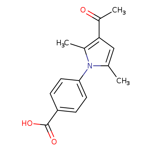 4-(3-Acetyl-2,5-dimethyl-1h-pyrrol-1-yl)benzoic acid