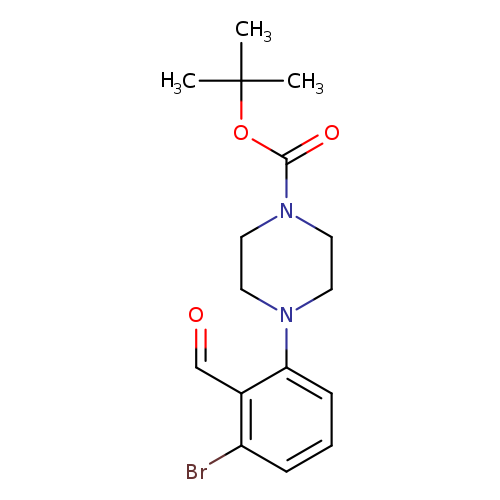 2-Bromo-6-(4-BOC-piperazino)benzaldehyde