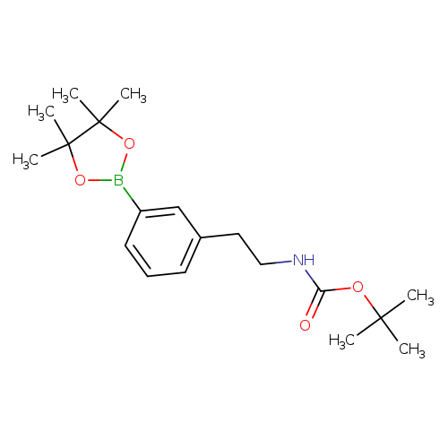 tert-butyl3-(4,4,5,5-tetramethyl-1,3,2-dioxaborolan-2-yl)phenethylcarbamate