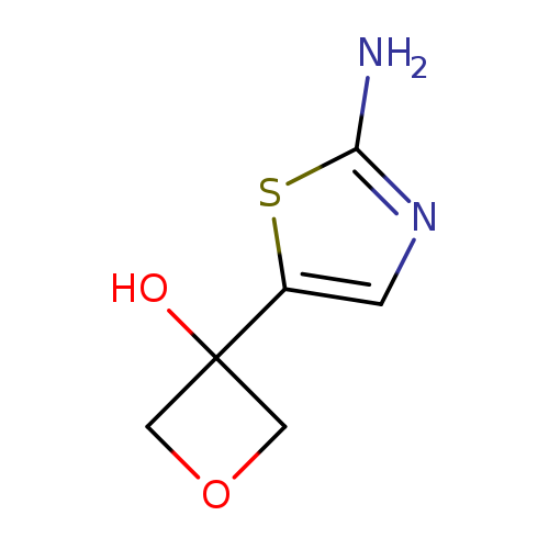 3-(2-amino-1,3-thiazol-5-yl)oxetan-3-ol