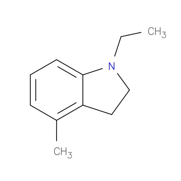 1-Ethyl-4-methyl-2,3-dihydro-1h-indole