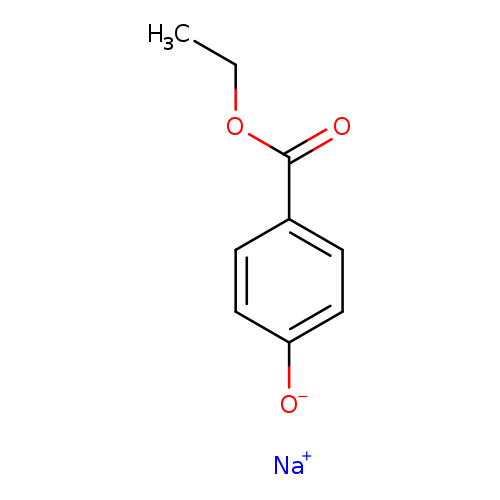 Benzoic acid, 4-hydroxy-, ethyl ester, sodium salt