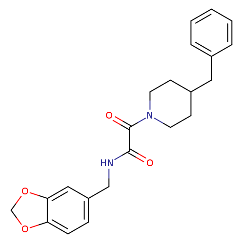 N-[(2H-1,3-benzodioxol-5-yl)methyl]-2-(4-benzylpiperidin-1-yl)-2-oxoacetamide