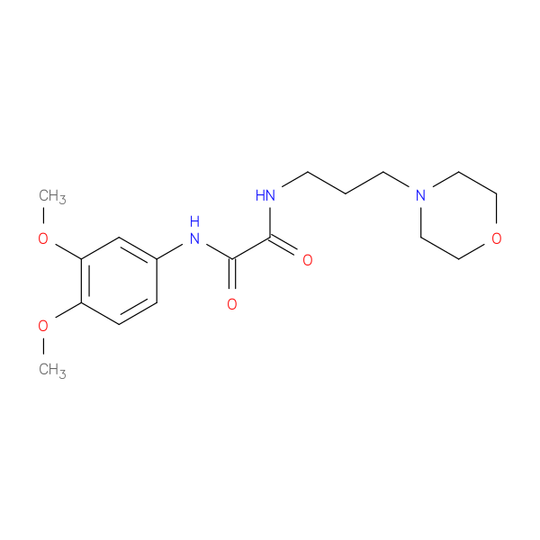 N-(3,4-dimethoxyphenyl)-N'-[3-(morpholin-4-yl)propyl]ethanediamide