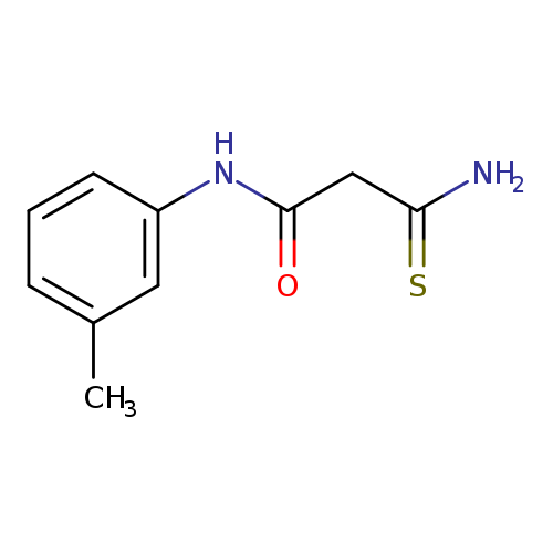 2-carbamothioyl-N-(3-methylphenyl)acetamide