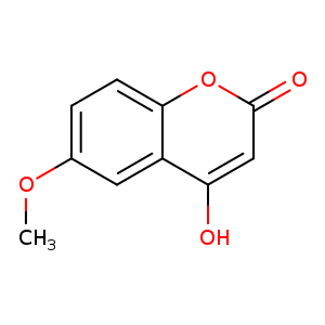 2H-1-Benzopyran-2-one, 4-hydroxy-6-methoxy-