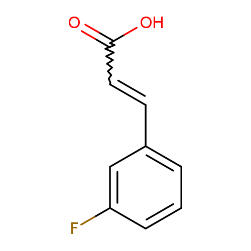 2-Propenoic acid, 3-(3-fluorophenyl)-