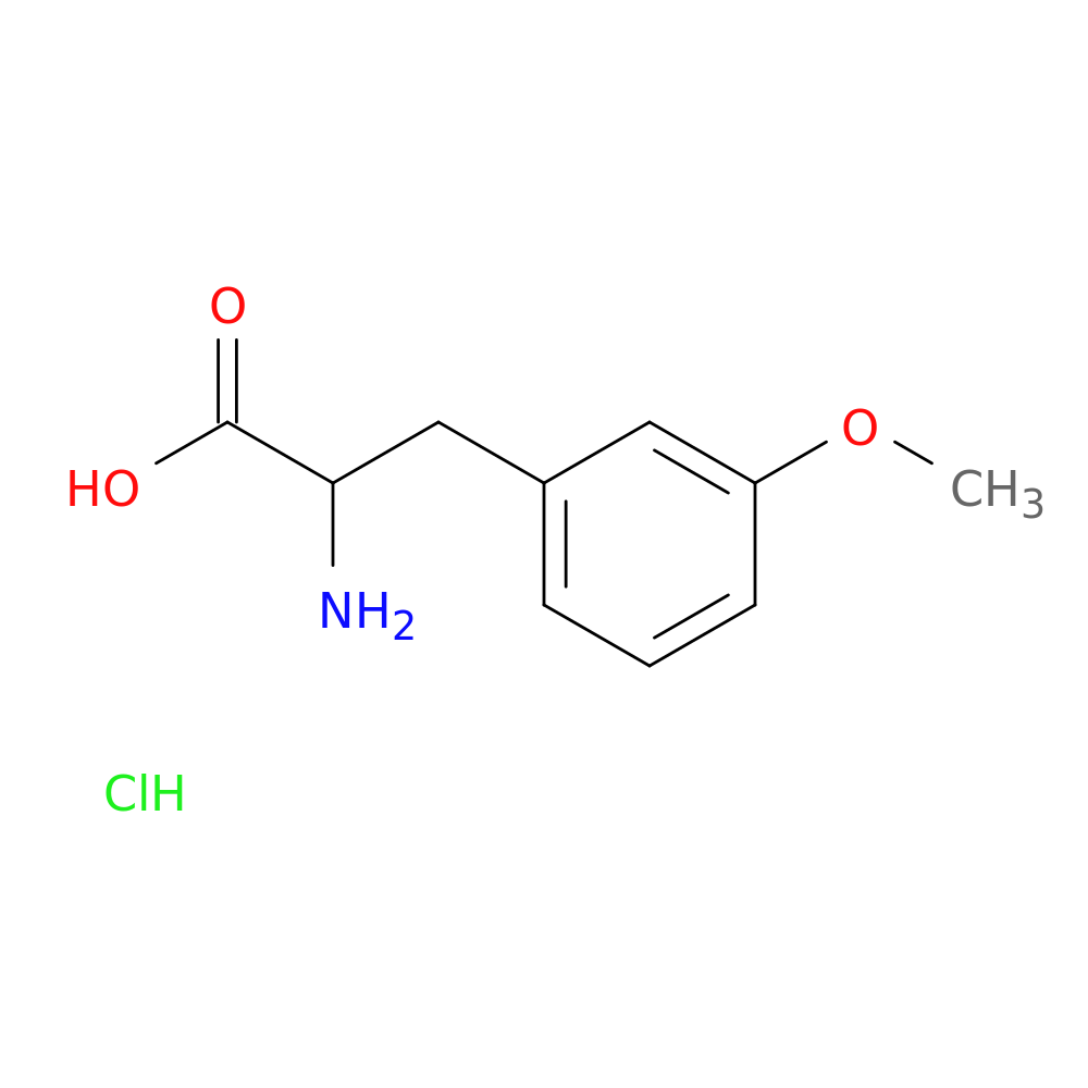 2-amino-3-(3-methoxyphenyl)propanoic acid hydrochloride