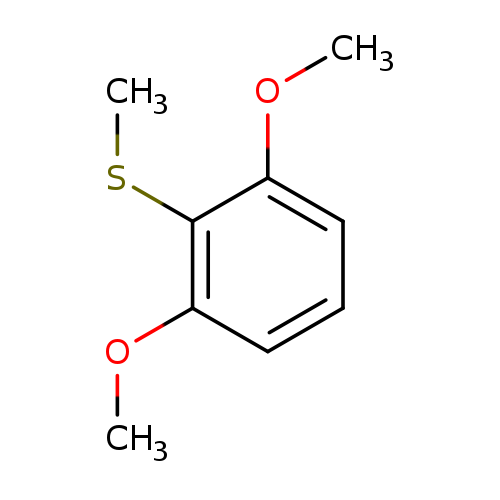 Benzene,1,3-dimethoxy-2-(methylthio)-