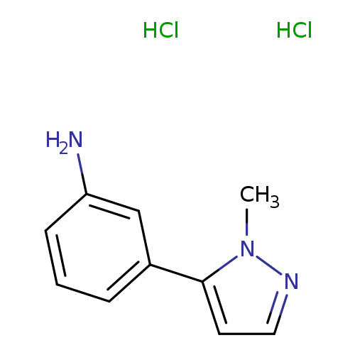 3-(1-methyl-1H-pyrazol-5-yl)aniline dihydrochloride