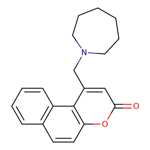 1-[(azepan-1-yl)methyl]-3H-benzo[f]chromen-3-one