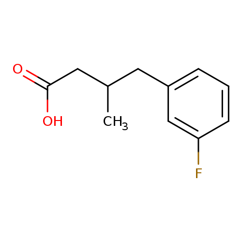 4-(3-Fluorophenyl)-3-methylbutanoic acid