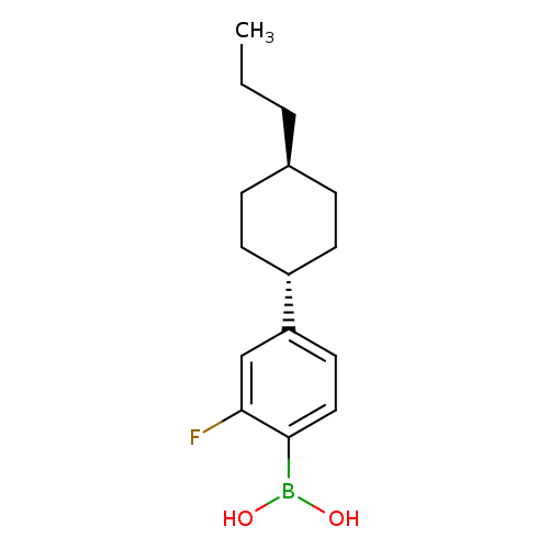 Boronic acid, B-[2-fluoro-4-(trans-4-propylcyclohexyl)phenyl]-