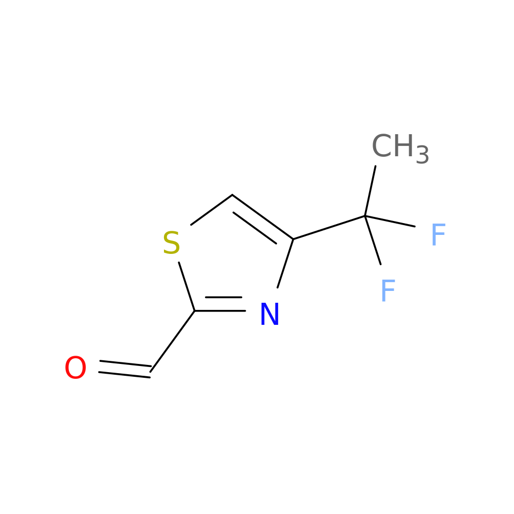 4-(1,1-difluoroethyl)-1,3-thiazole-2-carbaldehyde