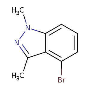 1H-Indazole, 4-bromo-1,3-dimethyl-