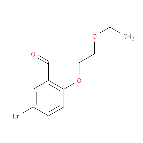 5-bromo-2-(2-ethoxyethoxy)benzaldehyde